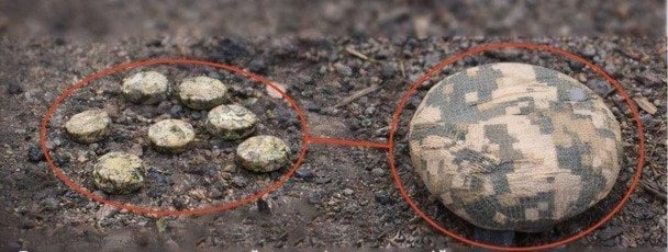 Окупанти розкидають міни. Фото: Ярослав Шанько