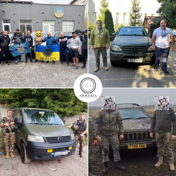 Поддержка ВСУ автомобилями по самым горячим направлениям.
