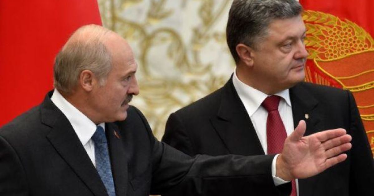 Лукашенко прилетел в Украину поговорить с Порошенко