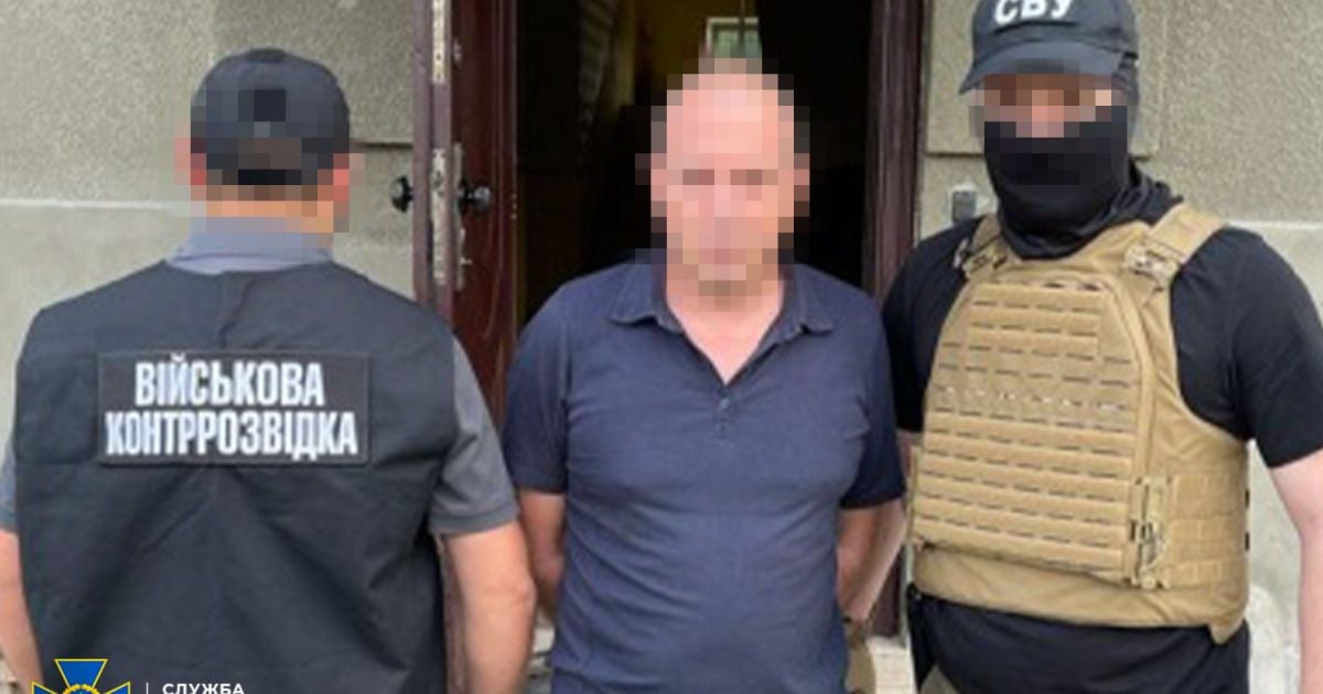 Служба безпеки України затримала в Київській області колаборанта - мешканця Херсона