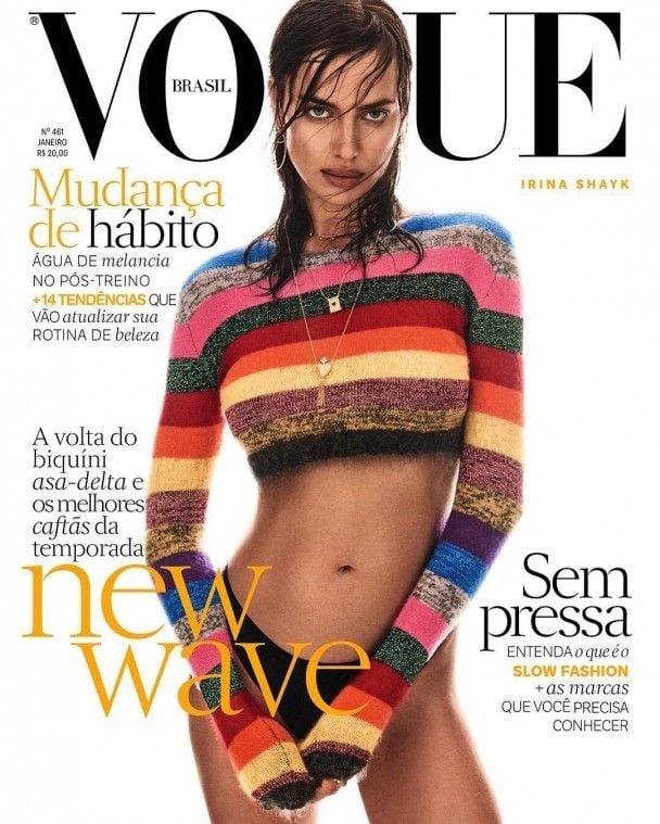 Ірина Шейк знялася для глянцю / © vogue.globo.com
