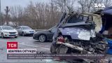 Массовая троща автомобилей: в Ровенской области столкнулись 11 автомобилей