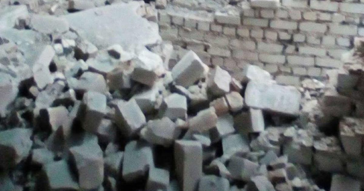 У штабі АТО показали наслідки обстрілу бойовиками Пісків з танків
