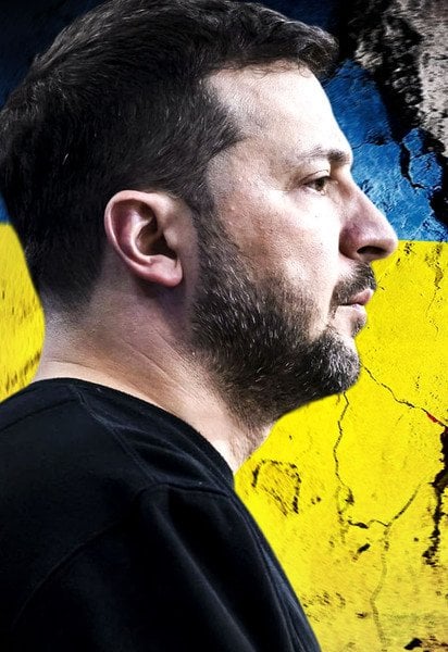 Владимир Зеленский и Путин