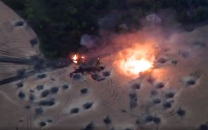 Українські військові блискавично знищили бронетехніку окупантів на одному з напрямків боїв: відео