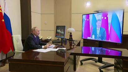 Путін провів відеопереговори із Сі Цзіньпінем 