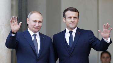 Володимир Путін та Еммануель Макрон, Париж, нормандський саміт_2 / © Associated Press