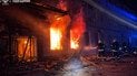 Пожежа на Одещині через нічну російську атаку