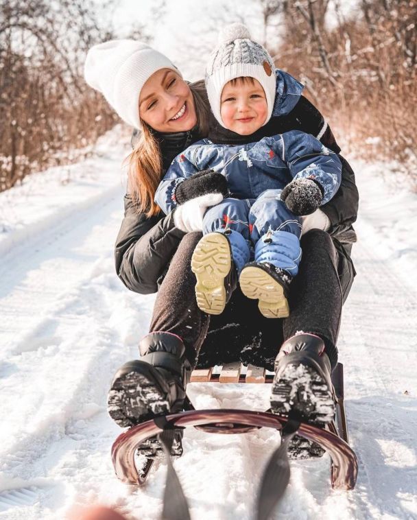 Олена Шоптенко з сином / © instagram.com/alena_shoptenko