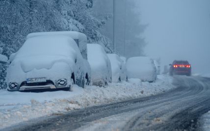 В Киеве ожидают сильный снегопад: водителей просят быть осторожными