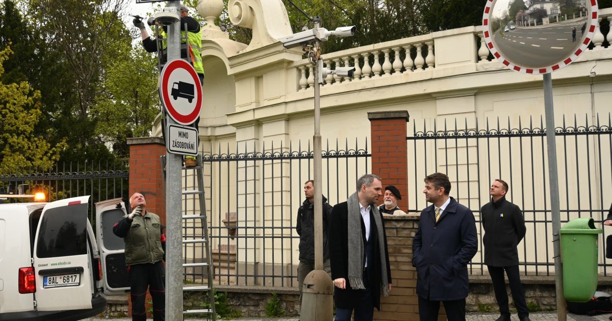 вулиця героїв у Празі_2 / © Twitter / Посольство України в Чехії