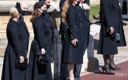 Елизавета II, Камилла, Кейт и Софи: королевские образы на похоронах принца Филиппа