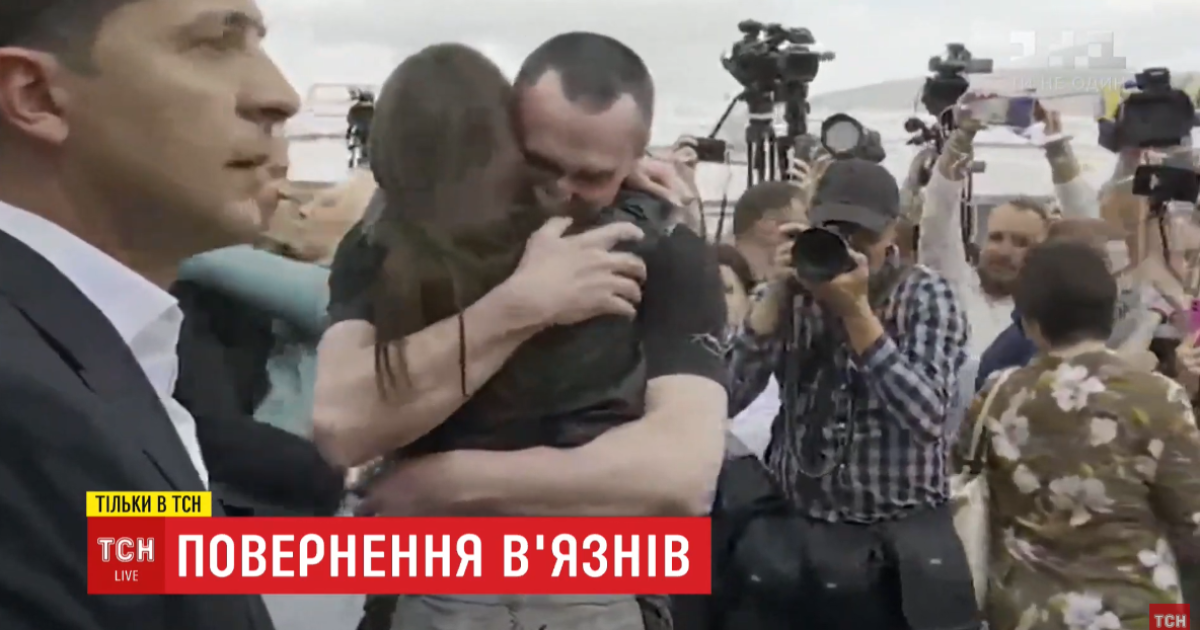 Олег Сенцов, обмін полоненими / © ТСН.ua