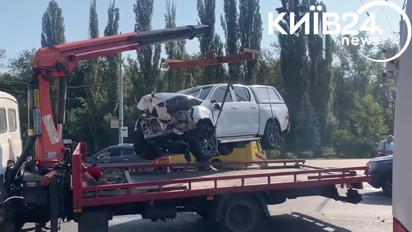 В Киеве военный вызвал ДТП, в котором погибли два человека