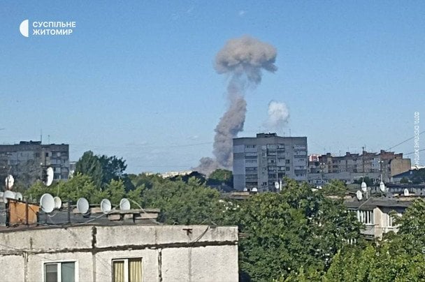 Вибух на околиці Житомира / © Суспільне