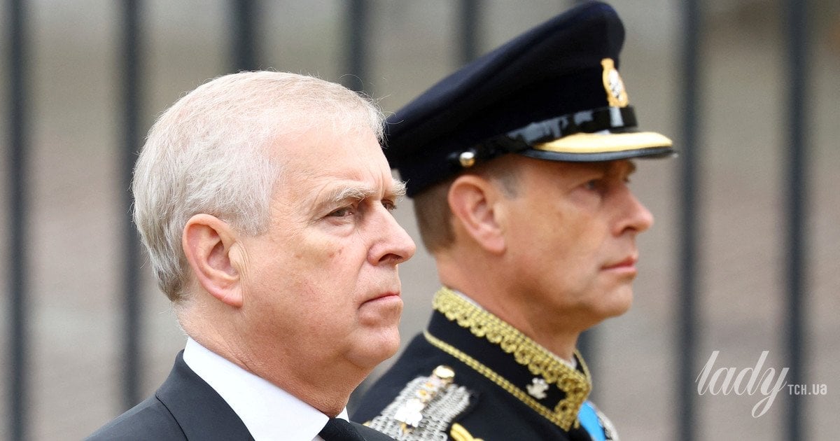 Ендрю та його брат принц Едвард