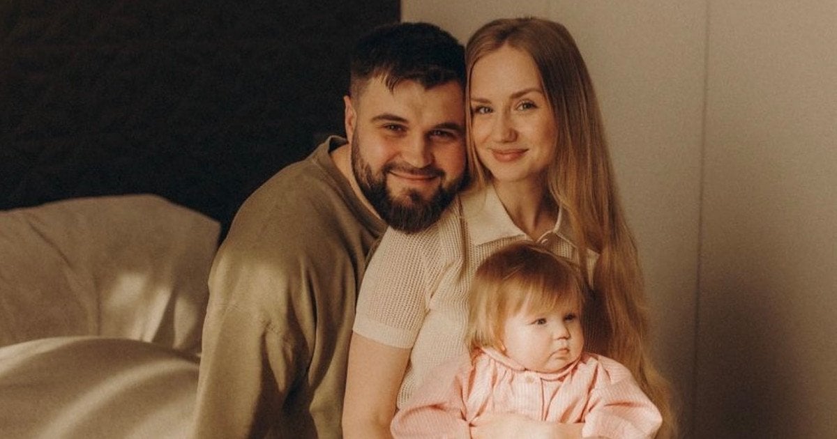 Влад Шевченко з сім'єю