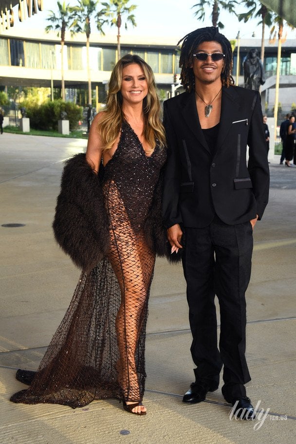 Гайді Клум і її син Генрі / © Getty Images