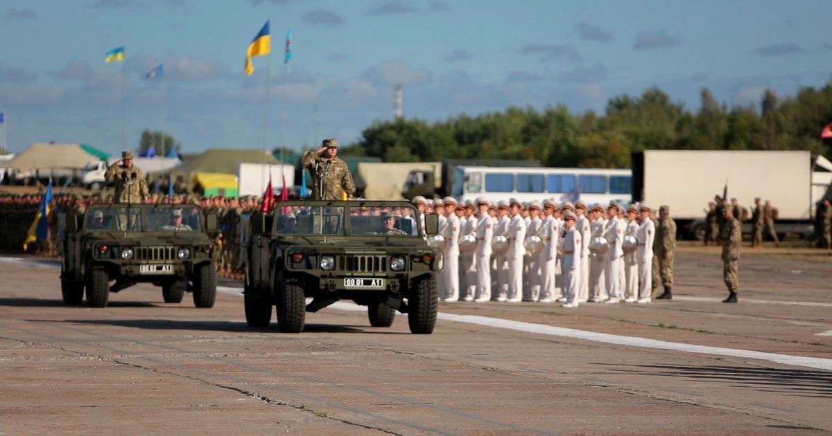 репетиція параду_2 / © Минобороны Украины