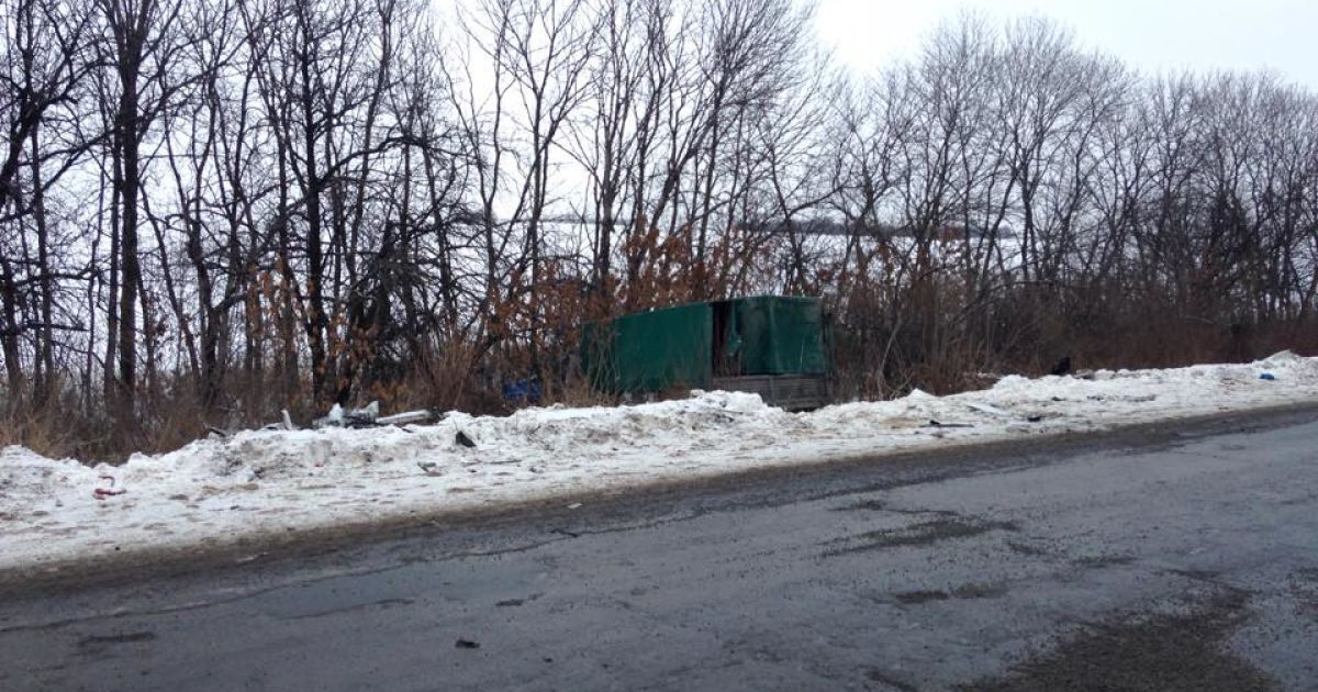 Фото с места трагической аварии / Павел Мяснов, ТСН / © euronews.com