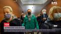 Алексея Навального задержали сразу после прилета в Москву