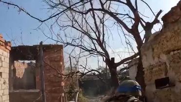 "Лють" зачищает улицы Волчанская от оккупантов