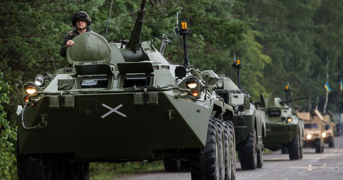 Военные учились столкновениям в условиях гибридной войны. / © flickr.com/nato