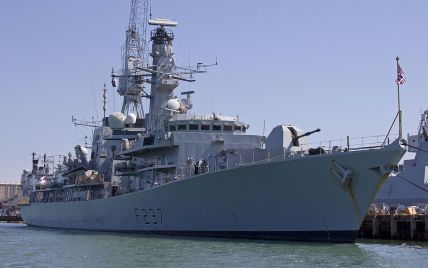 Британський фрегат вийшов на перехоплення російських військових кораблів у Ла-Манші