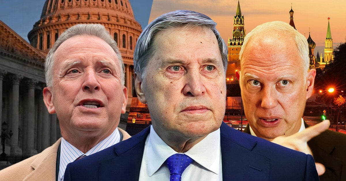 Стів Віткофф, Юрій Ушаков та Кирило Дмитрієв