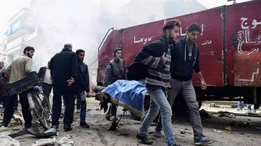 Наслідки авіаударів по місту Дума Сирія_1 / © Facebook.com/Radio Free Syria