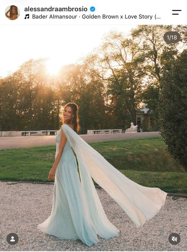 Алессандра Амбросіо / © Instagram Алессандри Амбросіо