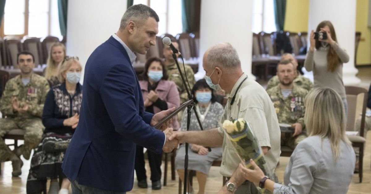 Віталій Кличко, День захисника України_9 / © КГГА