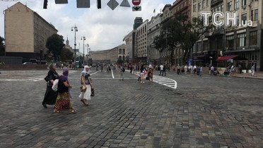 Центральные улицы Киева перекрыты / © https://www.facebook.com/nelly.kovalska?fref=ts