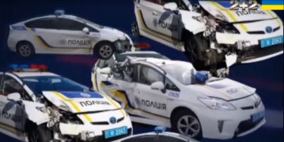 В Харькове полицейские восстанавливают разбитые Toyota Prius за свой счет
