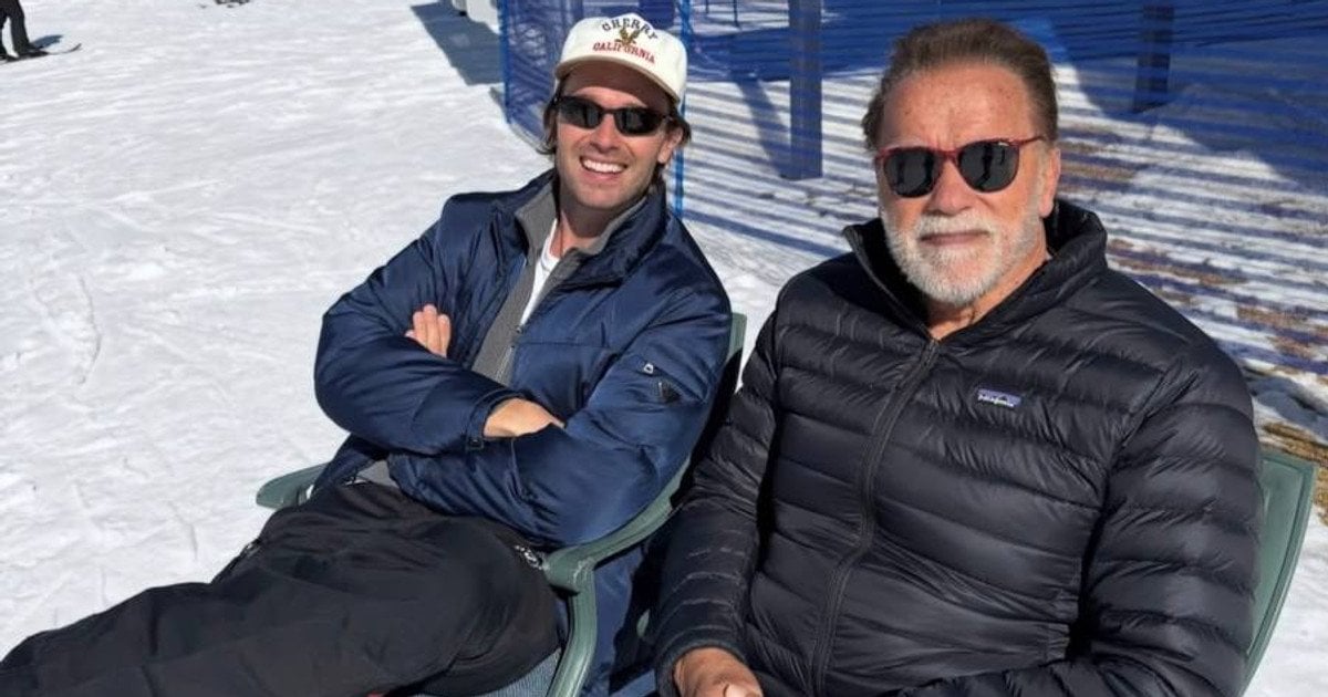 Арнольд Шварценеггер із сином