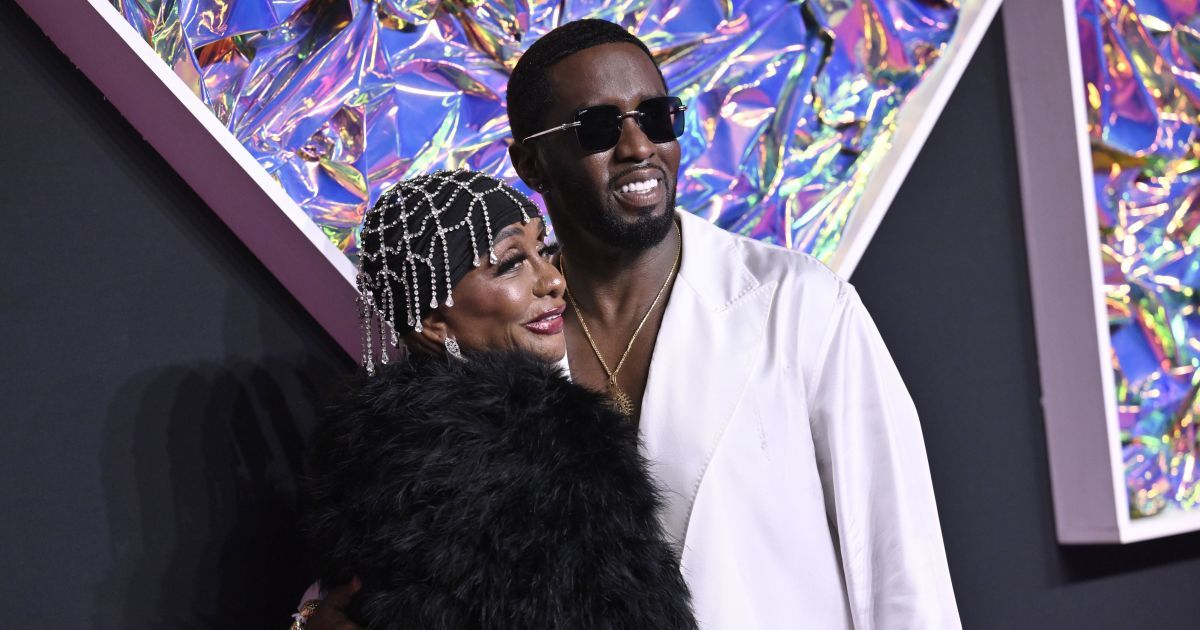 P. Diddy з мамою