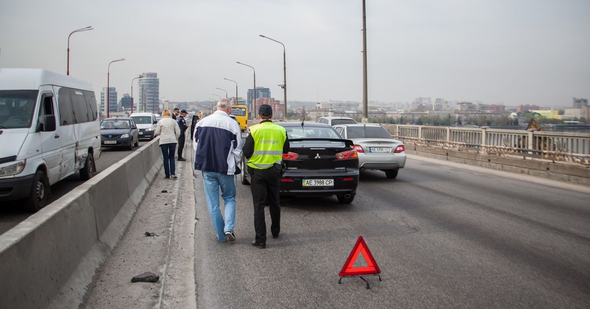 дніпро аварія на мосту_5 / © Інформатор