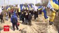 Новини України: на столичних Осокорках зійшлися два мітинги – за і проти забудови