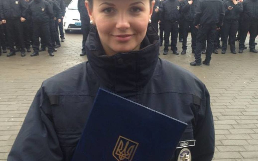 Луцкие патрульные приняли присягу на верность украинскому народу / © Facebook/Арсен Аваков