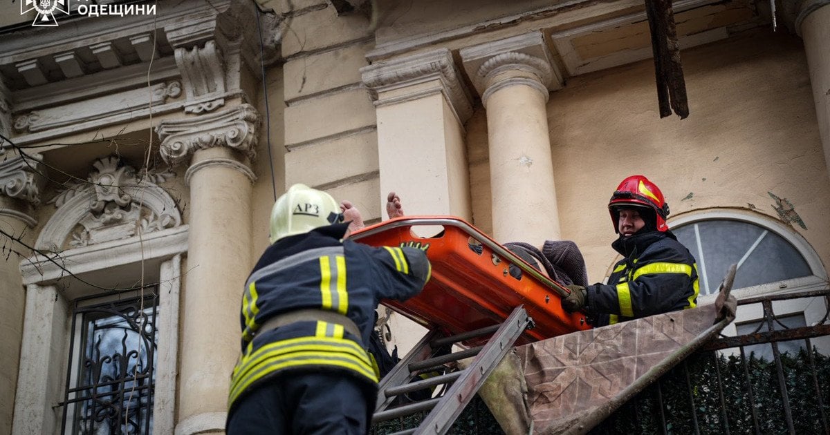 В Одессе обвалился балкон