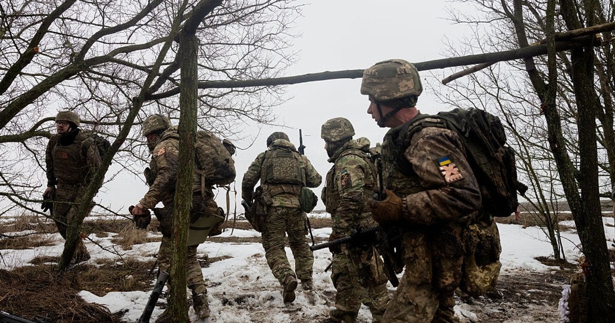 Украинские военные