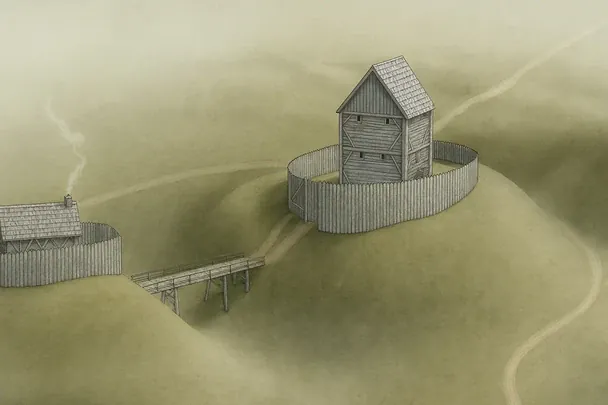 В Швейцарии наткнулись на загадочный средневековый замок — детали