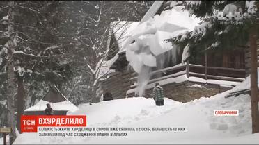 У Європі через снігопади кількість жертв вже сягнула 12 осіб