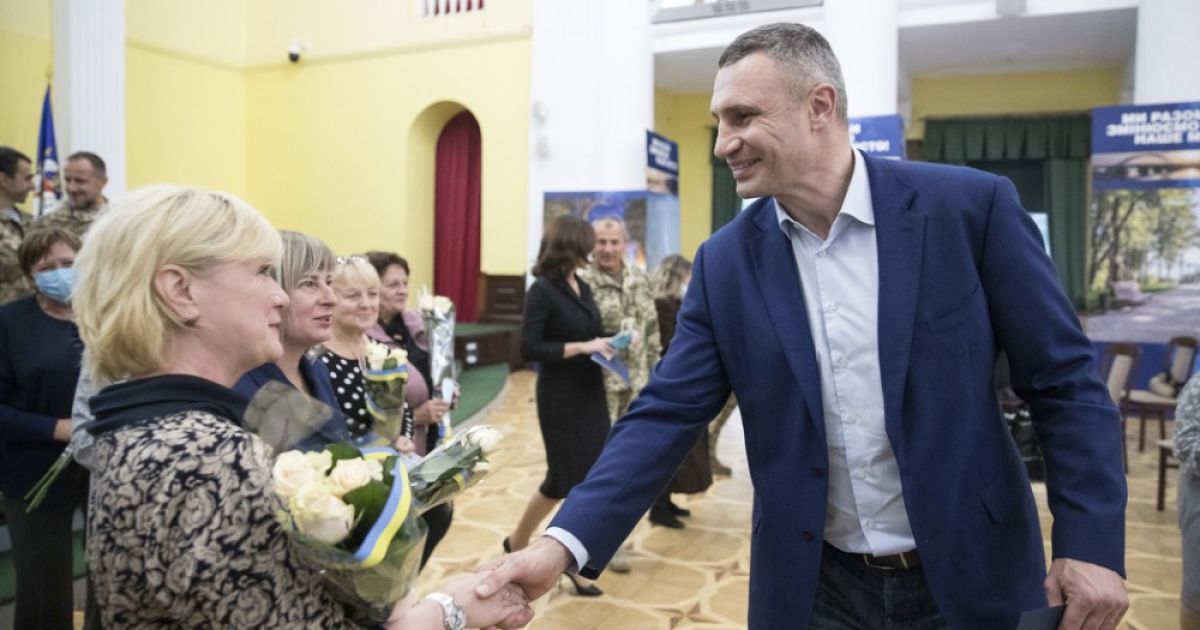 Віталій Кличко, День захисника України_13 / © КГГА