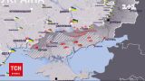 Мапа боїв за 19 серпня: росіяни масово обстрілюють лінію зіткнення на півдні гелікоптерами і танками