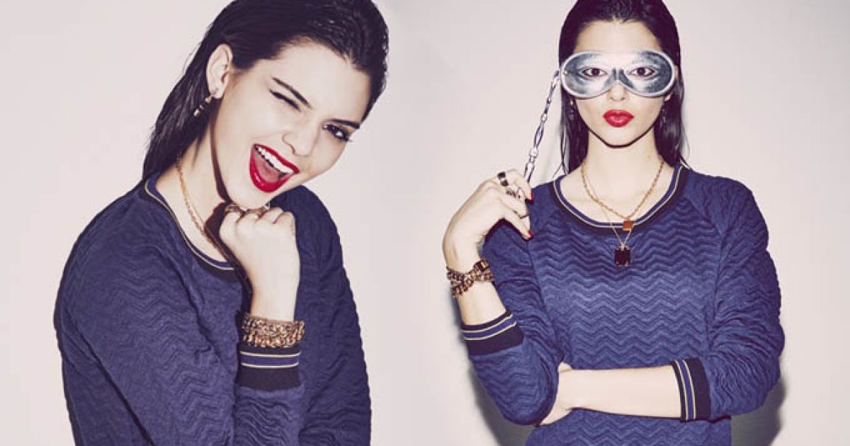 Кендалл Дженнер в рекламной кампании бренда Penshoppe