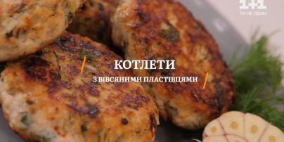 Мясные котлеты с овсянкой