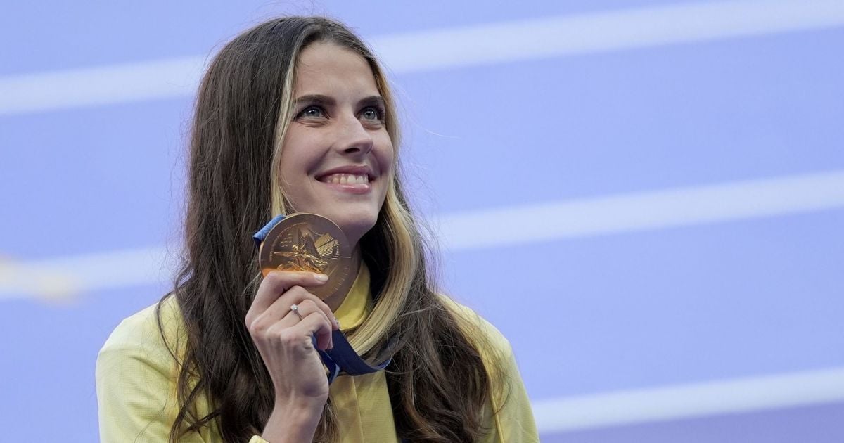 Ярослава Магучіх із "золотом" Олімпіади-2024