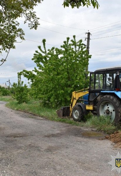 Мужчина поджег экскаватор газовой службы