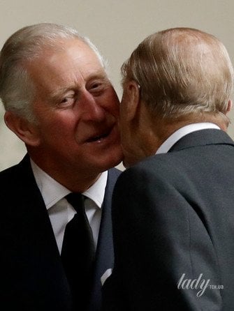 Чарльз и его отец принц Филипп